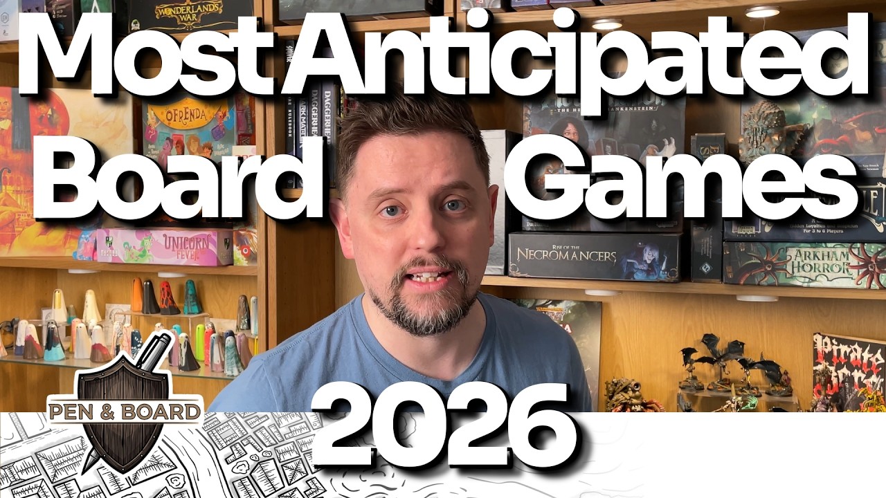 Most Anticipated Board Games of 2026