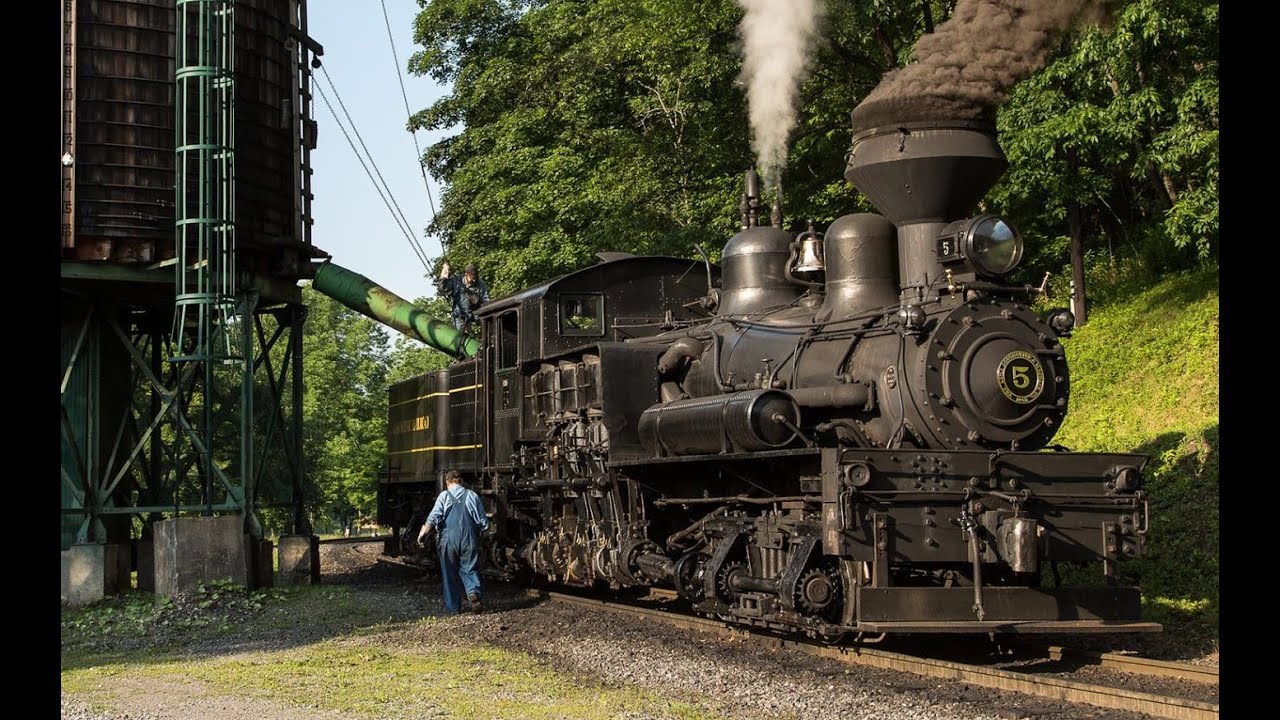 Cass Scenic Railway Shays from 1980s