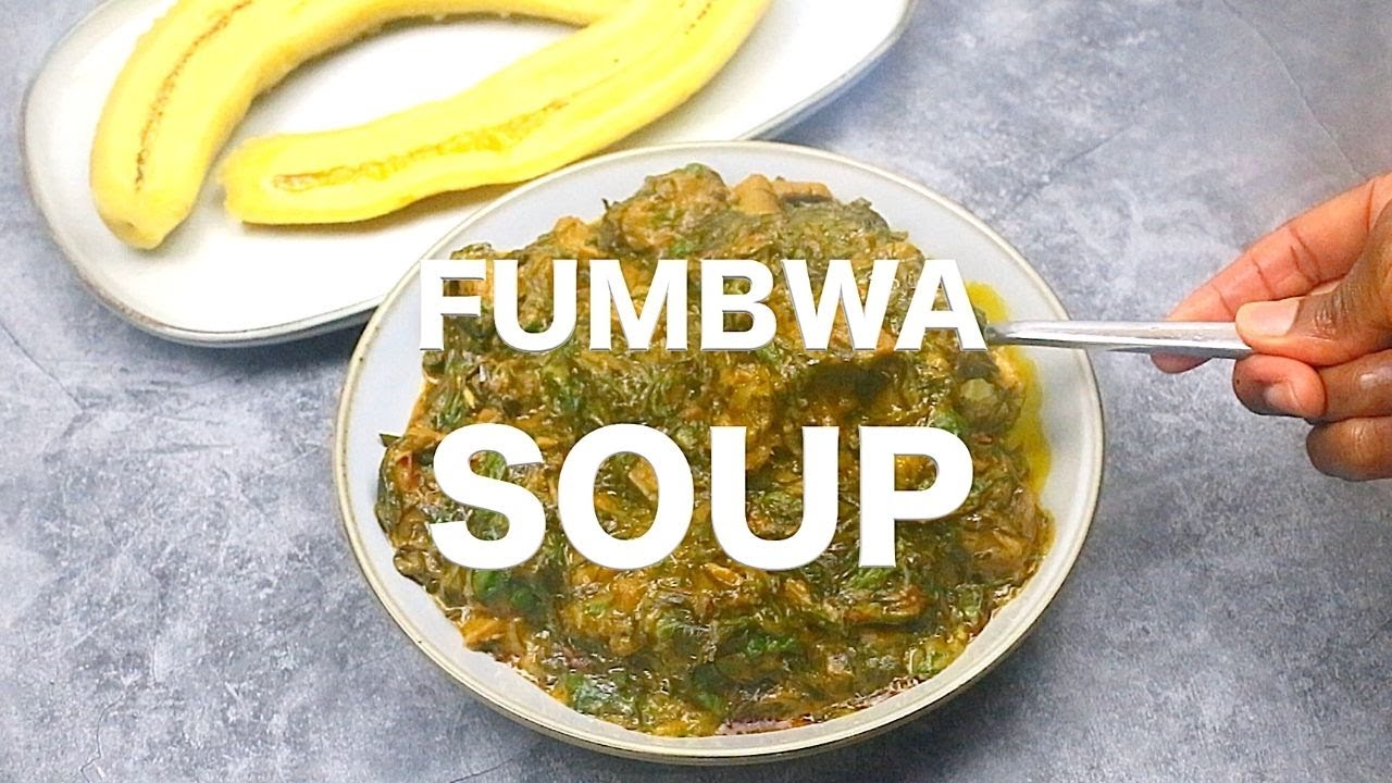Fumbwa soup || How to cook the Congolese Fumbwa Soup