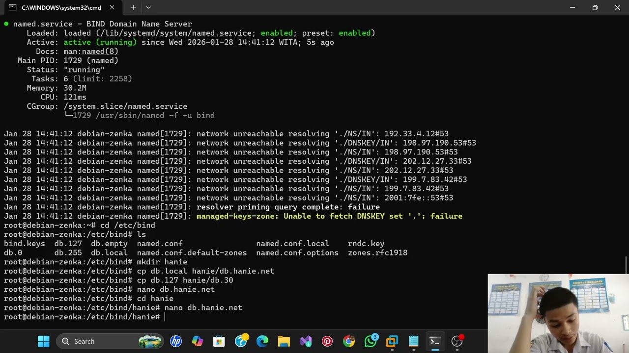 Tutorial DNS Server Menggunakan Bind9 Di Debian 12