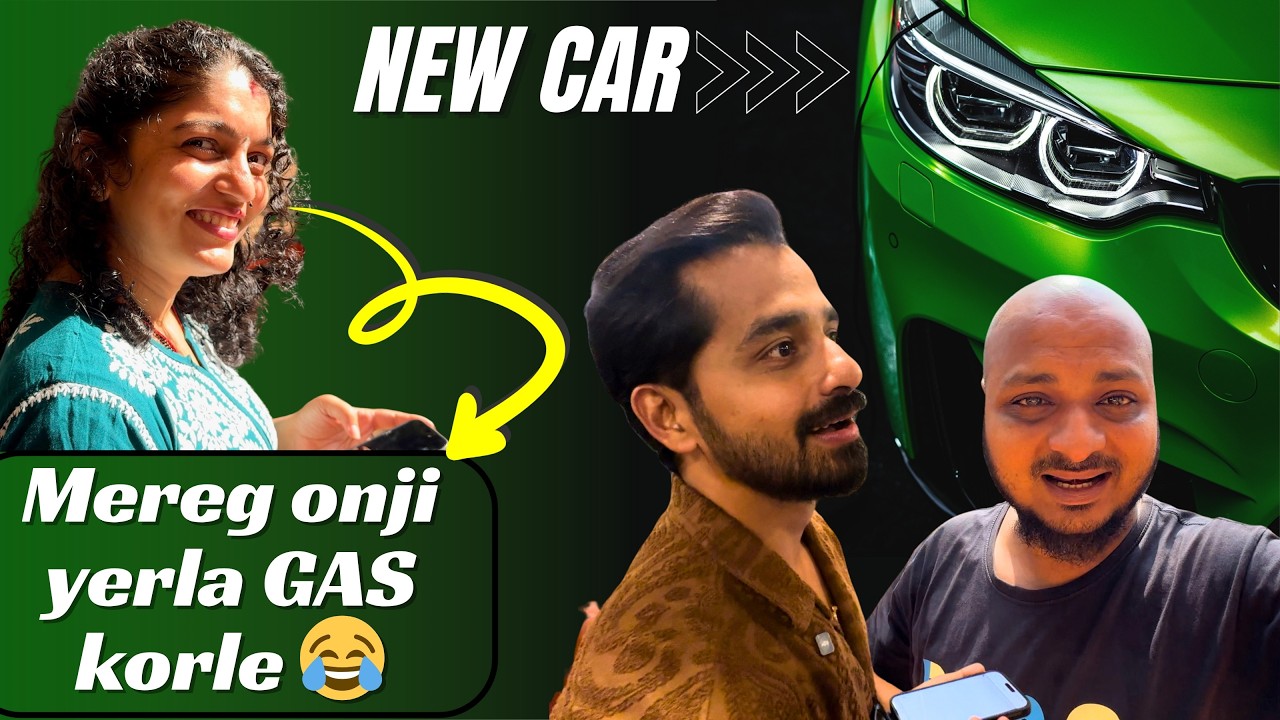 Namma Posath BMW da car yencha undhu  😎