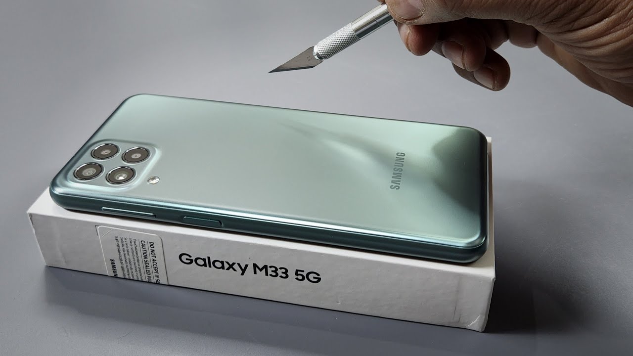 Samsung M33 5G Unboxing & Camera Test | Green Colour | Retail Unit