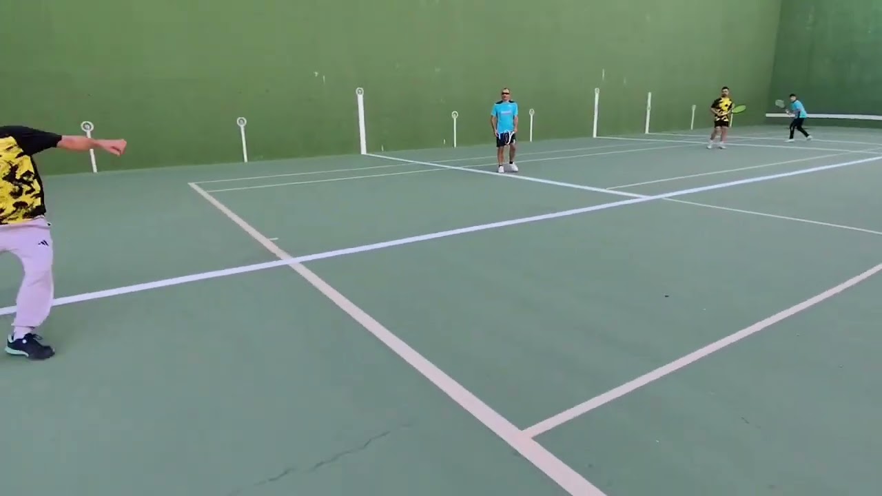 Frontenis 2a división Morata VS Rivas 1a partida set 3 