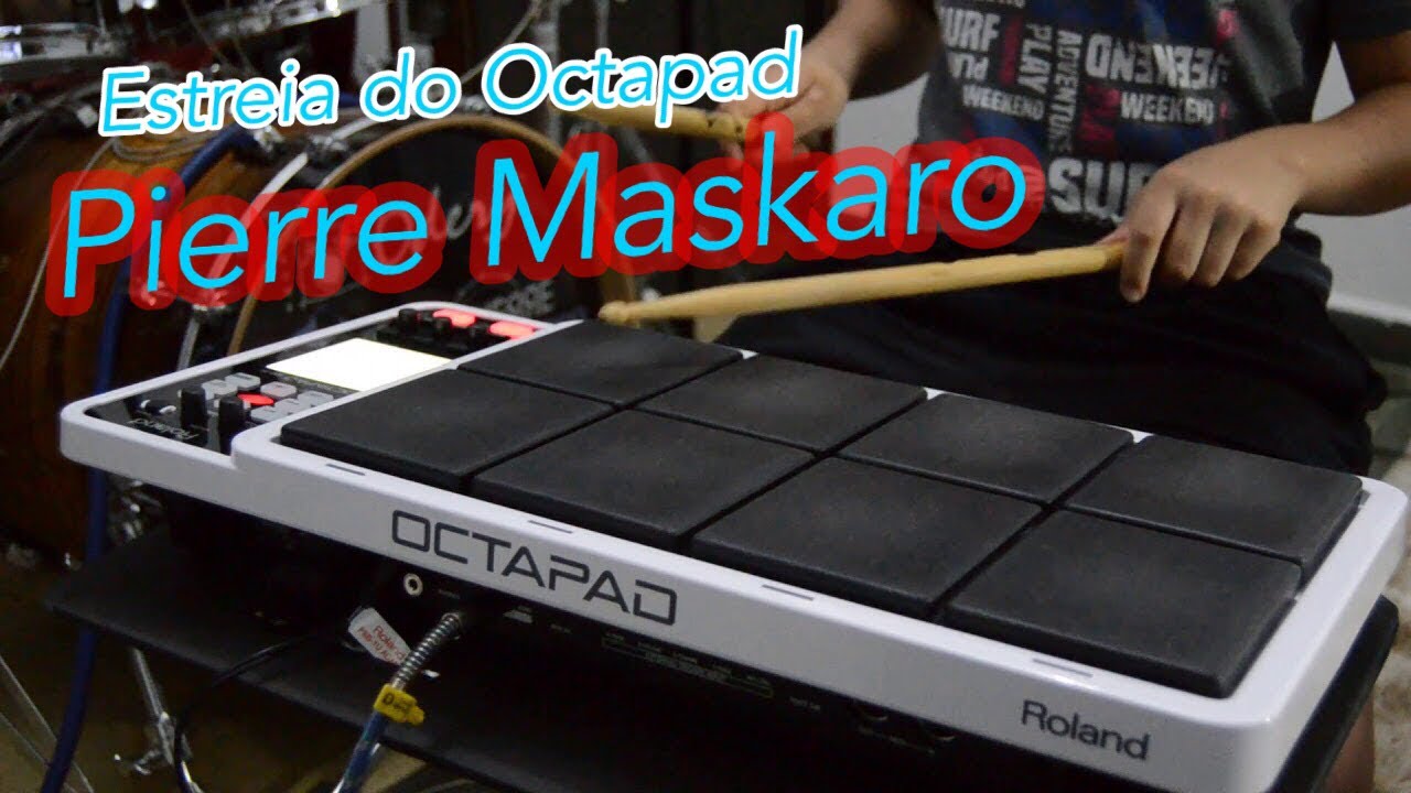 Estreia do Octapad da Roland (Faded - Alan Walker) SPD-30 - Pierre Maskaro