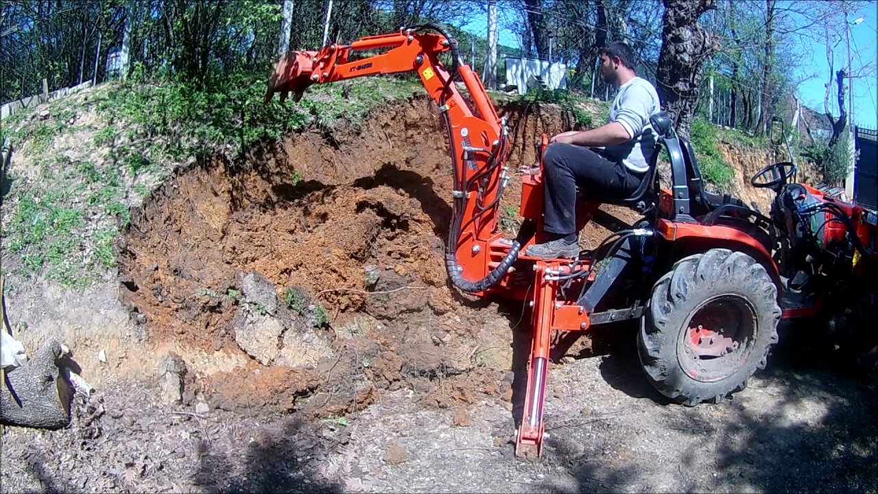 Kubotanın Arka Kazıcı Performansı