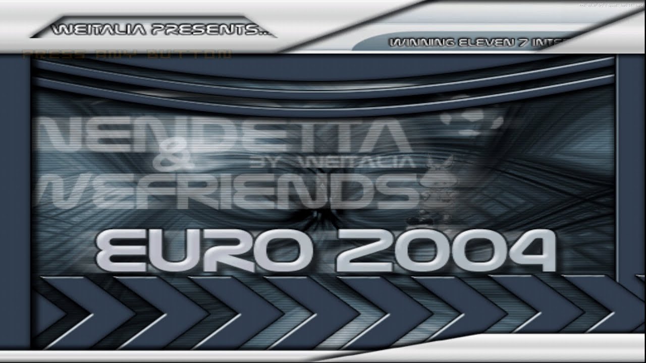Winning Eleven 7 PS2 - Wendetta and WEFriends EURO 2004 by WEItalia season 2003/04 (based on WE7I)