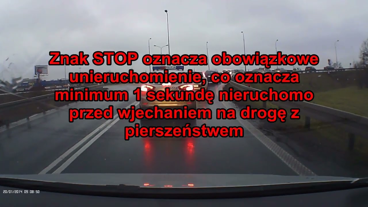 STOP nie trzeba się zatrzymać, jest prawomocne orzeczenie, wystarczy tylko zwolnić