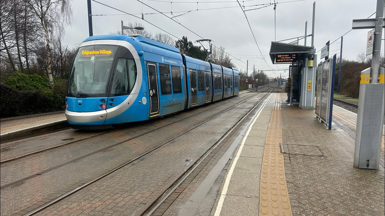 West Midlands Metro Wednesday 21st January 2026 Wednesbury Parkway 