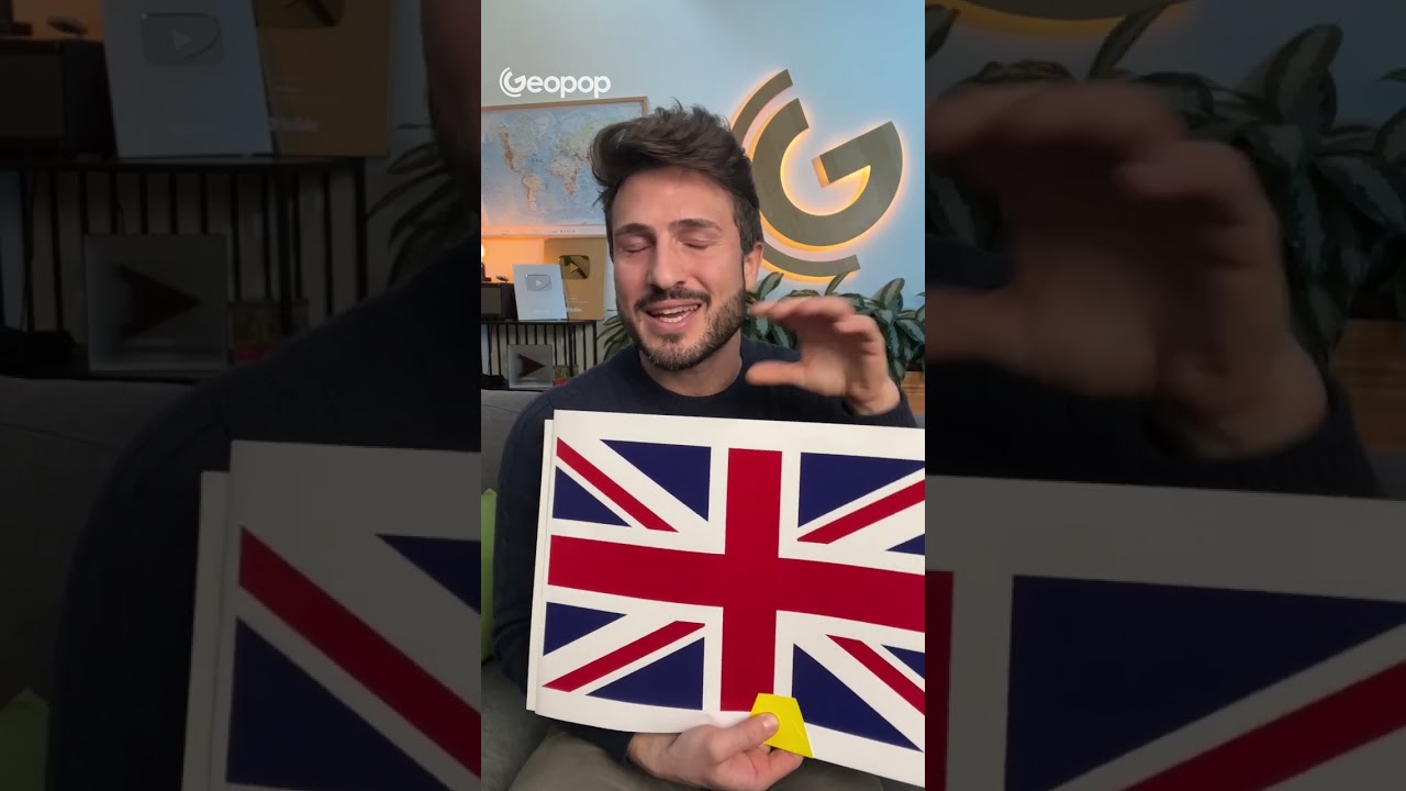 La bandiera del Regno Unito 