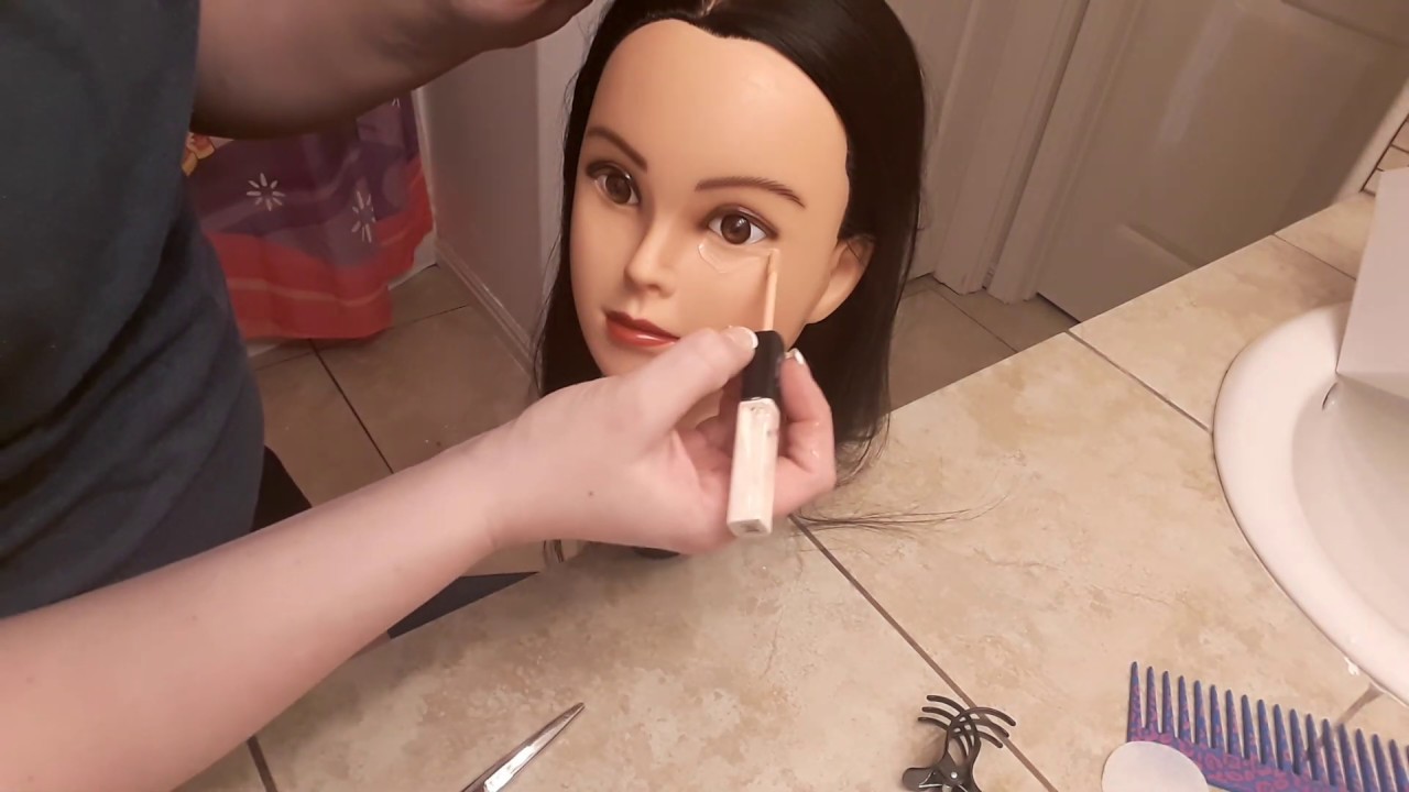 ASMR makeup on doll