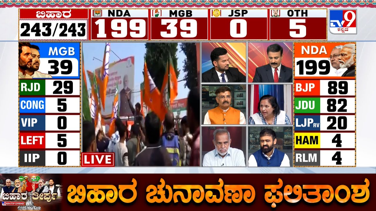 Bihar Assembly Election Results 2025: TV9 Discussion With Politicians And Experts (Part-24)