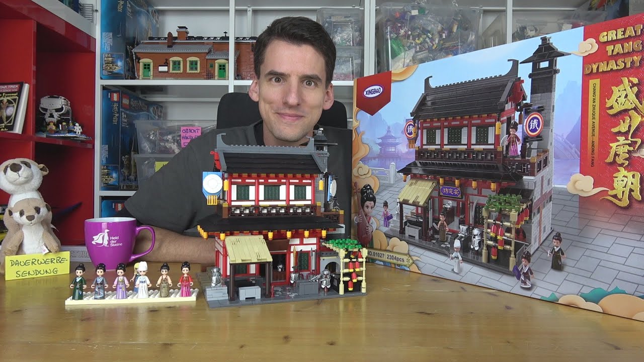 Eine neue Serie mit schönen Häusern ist verfügbar - Xingbao® 01027 Eisengießerei