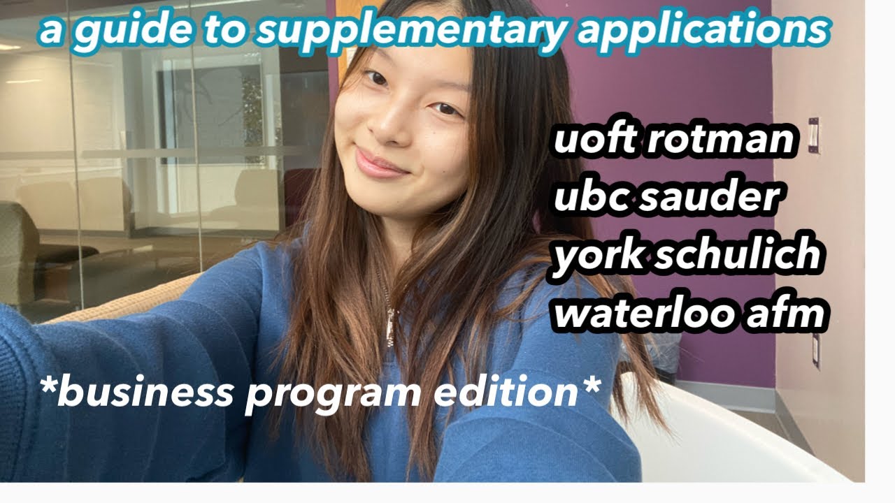 uni tips | business supplementary guide (WITH practice questions) Sauder, Rotman, Schulich and afm