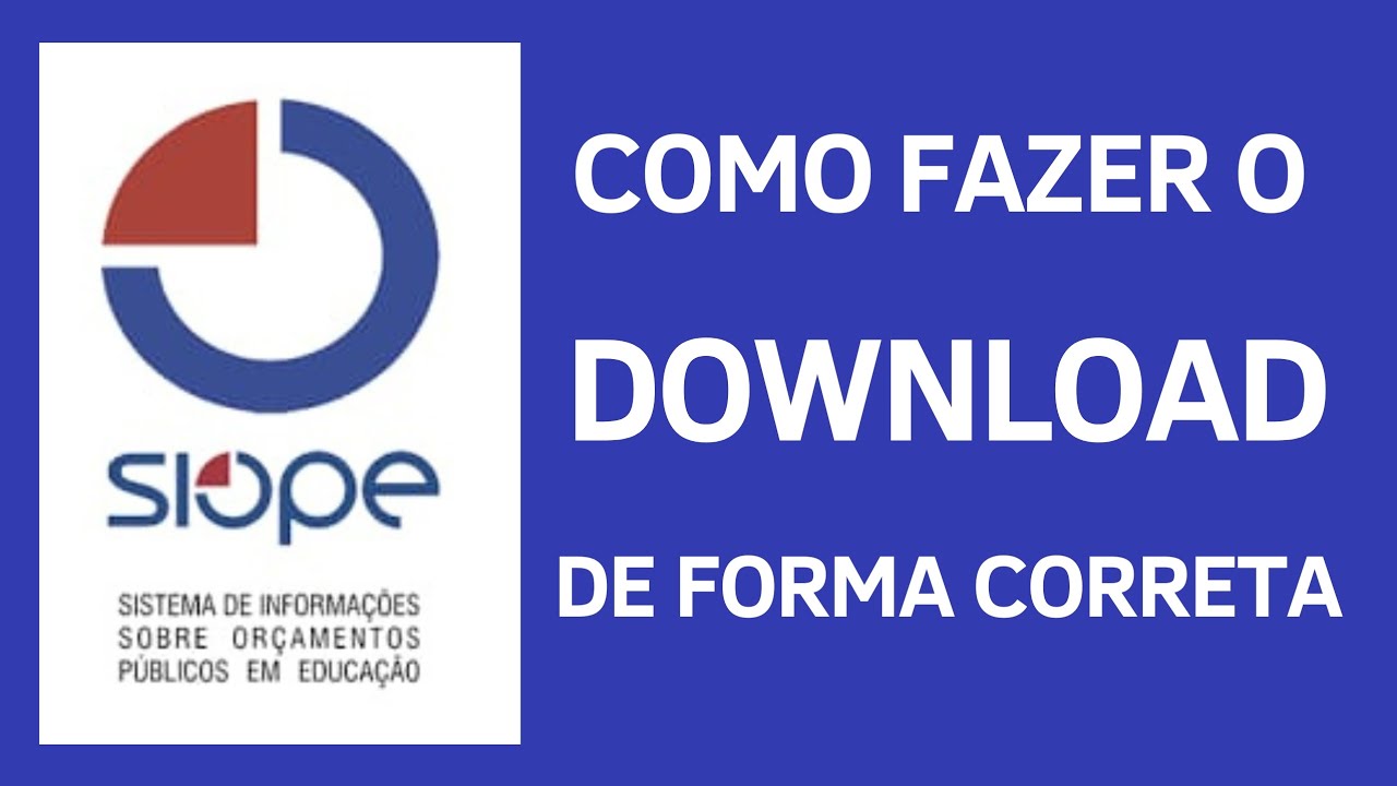 Como instalar o SIOPE corretamente