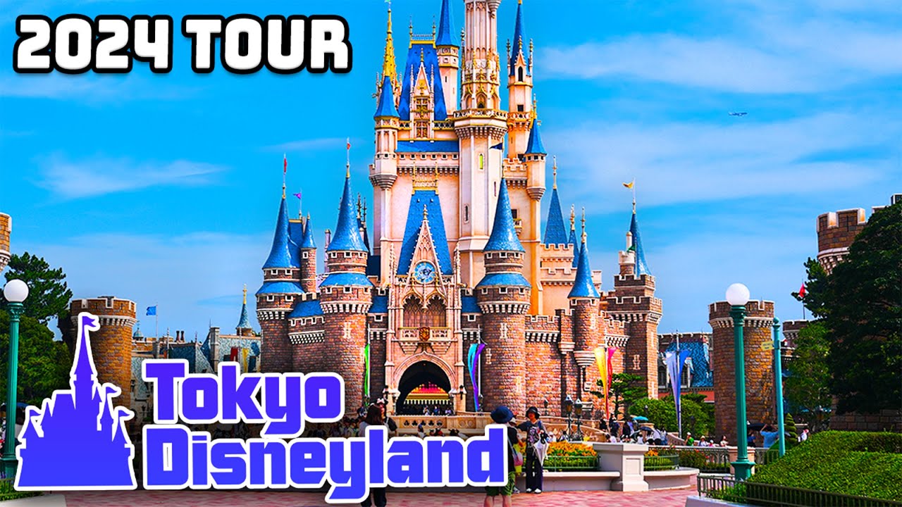 Tokyo Disneyland - Complete Walkthrough with Rides 2024 [4K POV]