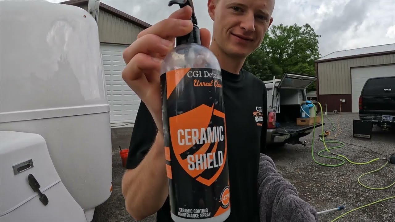 How To Maintain The Ceramic Coating on Your Fiberglass Travel Trailer