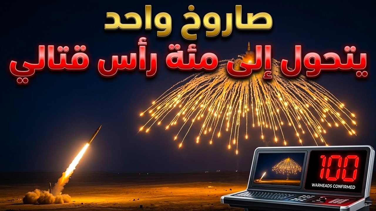صاروخ إيراني بتكلفة مليون دولار ينقسم إلى مئات الرؤوس الحربية والدفاعات الأمريكية عاجزة عن إيقافه