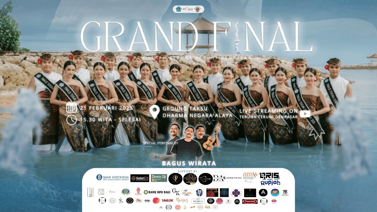 LIVE !! - MALAM GRAND FINAL TERUNA TERUNI DENPASAR 2025