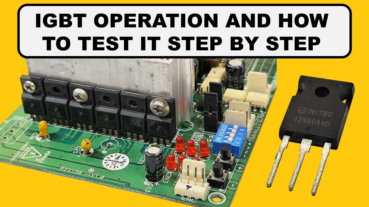 IGBT-транзистор, как он работает и как его проверить шаг за шагом.