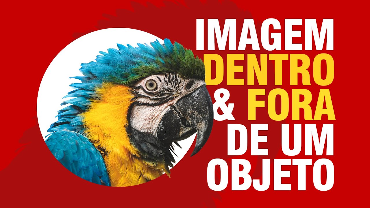 Como Colocar Imagem Dentro com Partes Fora de Objetos no Photoshop | Efeito Pop-Up