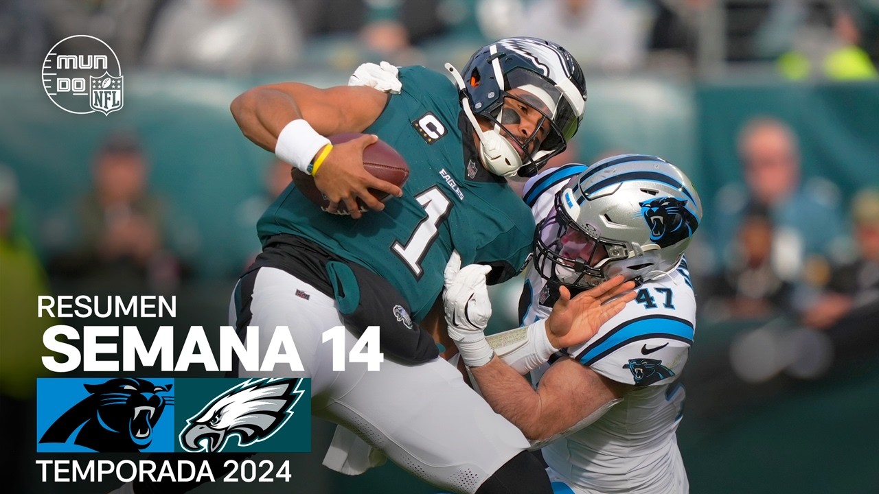 Carolina Panthers vs. Philadelphia Eagles | Resumen NFL en español - Semana 14 | NFL Highlights 2024
