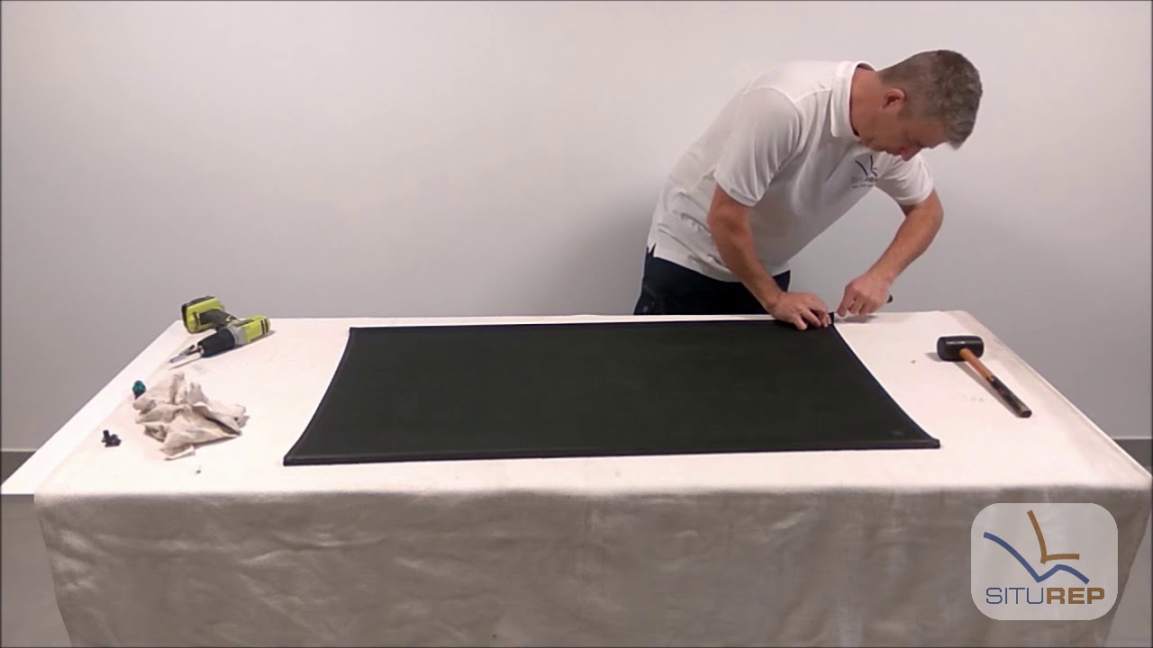 MONTAJE ESLINGAS EN TUMBONA DE 2 PIEZAS