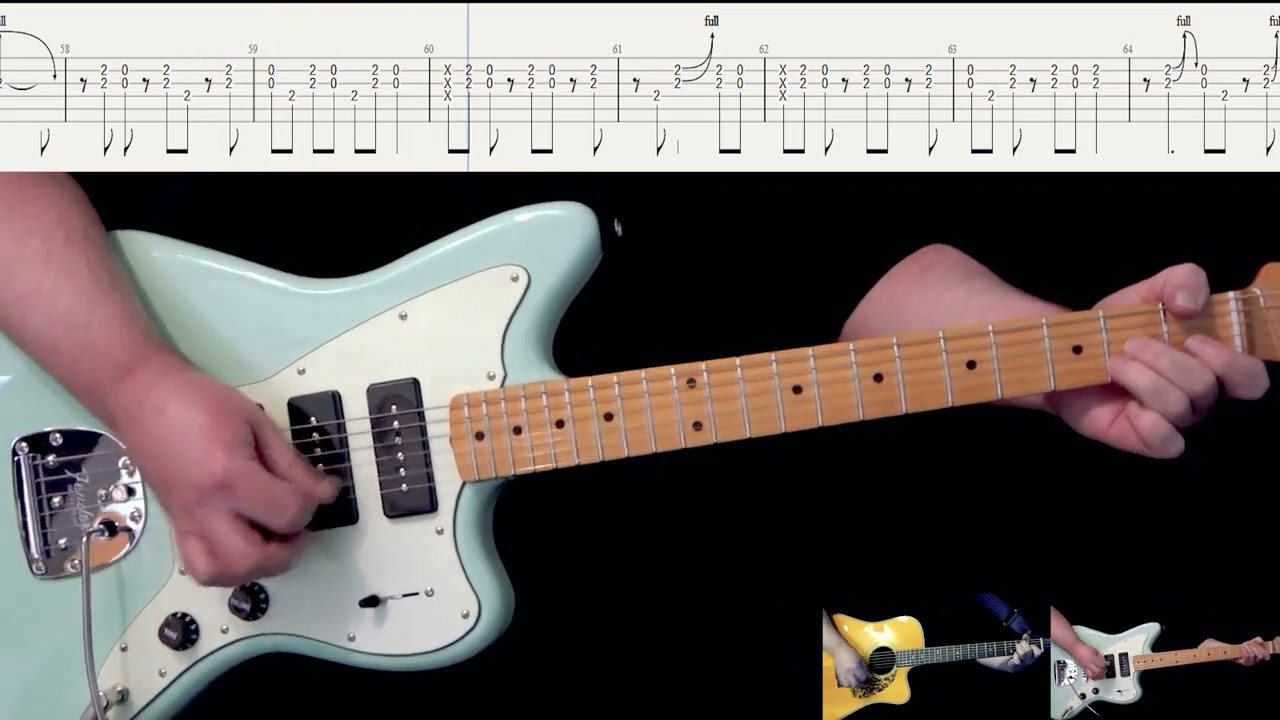 The Old Man Down the Road John Fogerty Guitar Tab with all instruments and vocals by Abraham Myers