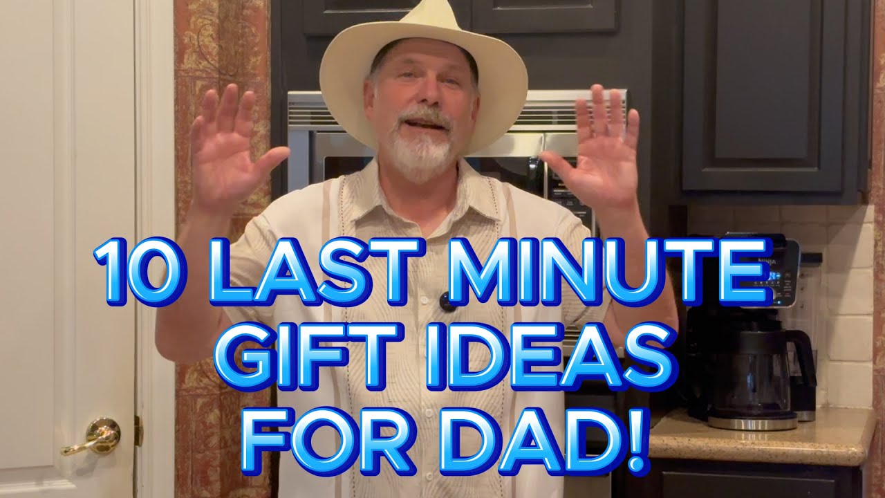 10 GREAT LAST MINUTE GIFT IDEAS FOR DADS THAT LIKE TO COOK!