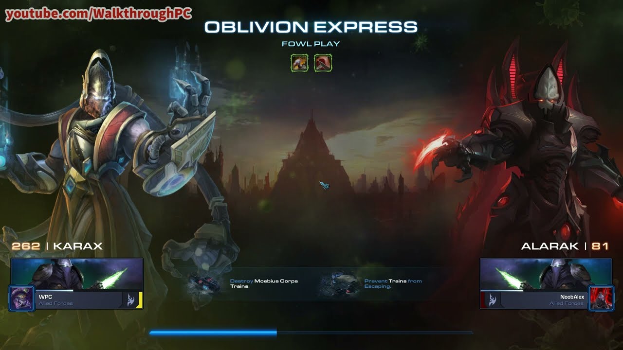 StarCraft 2 - Weekly Mutation - 30.05.2022 - Fowl play - Karax & Alarak (Walkthrough)