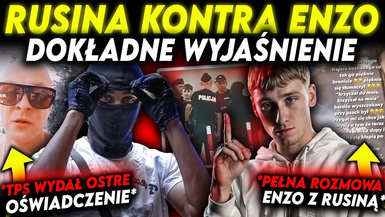 RUSINA DONIÓSŁ NA POLICJE NA ENZO I JEGO EKIPE?!
