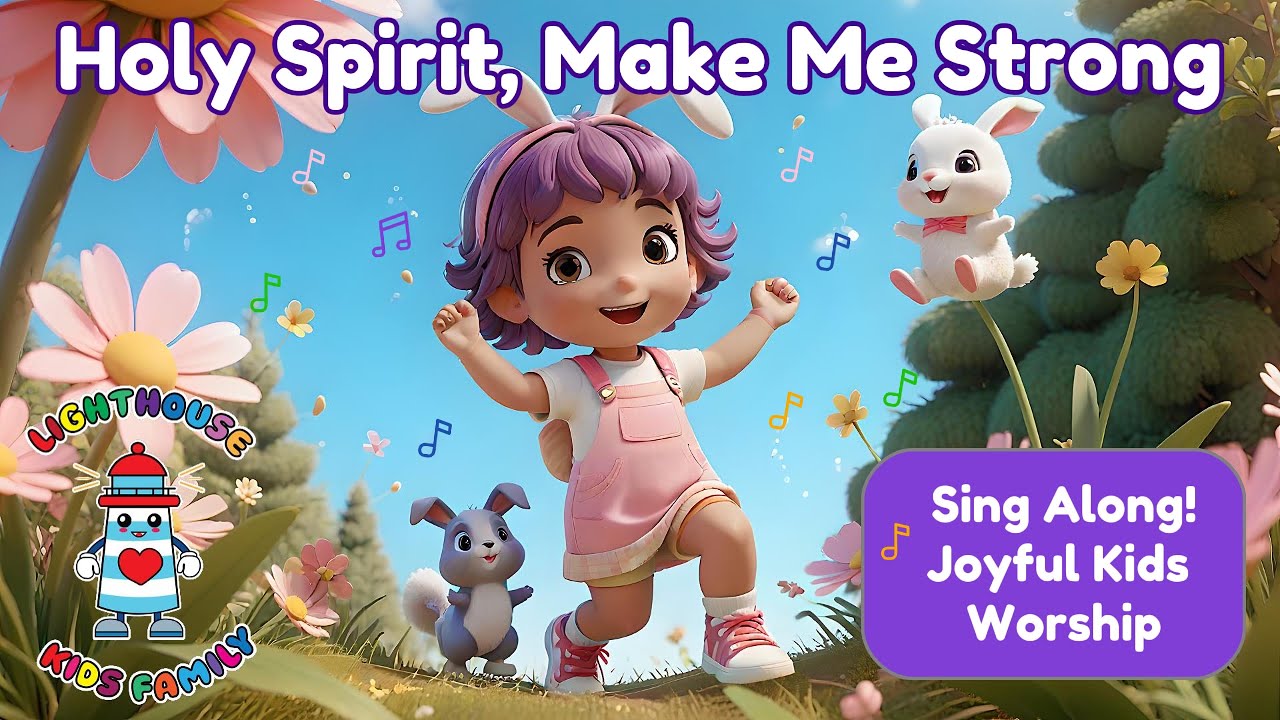 Holy Spirit, Make Me Strong | Kids Worship Song About Joy & Strength | Bible Song for Children