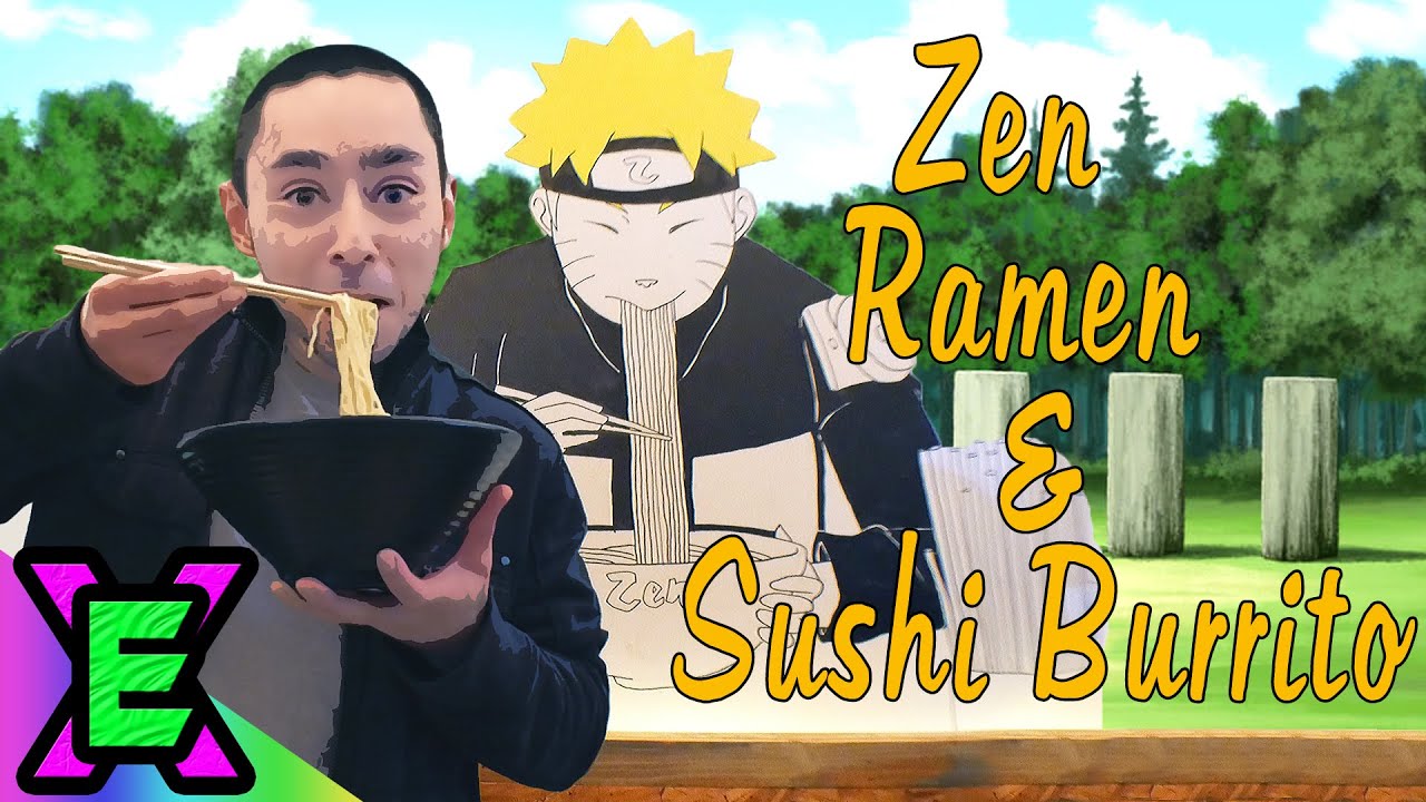 Naruto themed restaurant: Zen Ramen & Sushi Burrito- Parkland, Washington