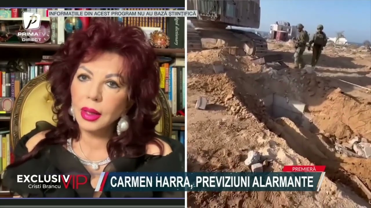 Carmen Harra, previziuni alarmante