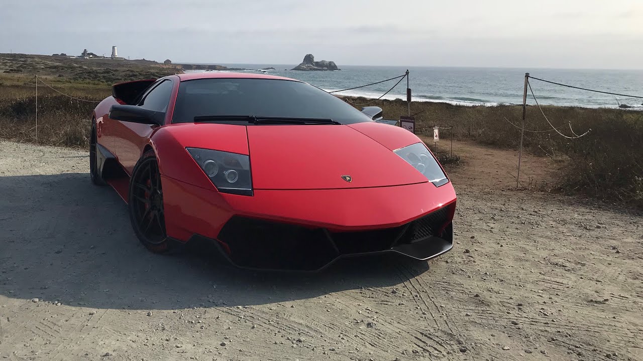 Rolling Burnouts in a RWD manual Lamborghini Murcielago LP640!