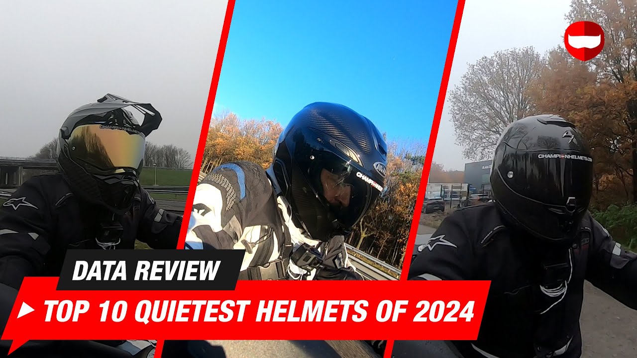 10 самых тихих шлемов 2024 года — обзор и дорожный тест ChampionHelmets.com