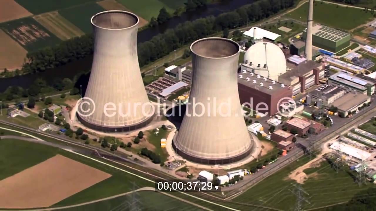Areal des Atomkraftwerk Grafenrheinfeld