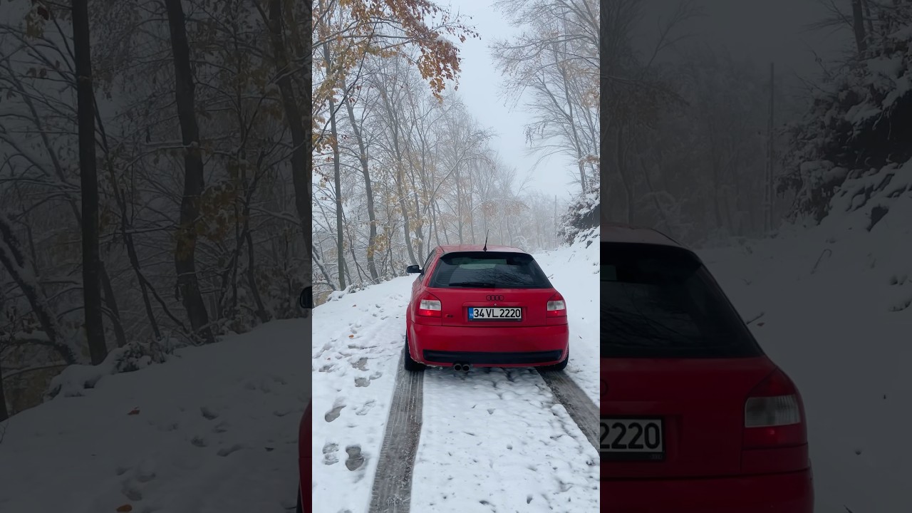 AUDİ S3 8L Quattro Snow Performance (No Filter) #snow #audis3 #quattropower #audisport