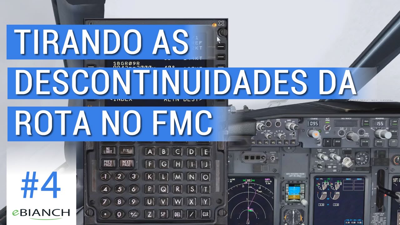 Tirando as descontinuidades da rota no FMC (Dicas de Simulador de Voo #4)