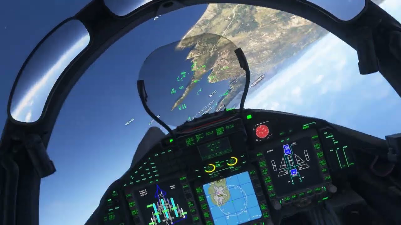 CJ Simulations Eurofighter Typhoon - v0.3.0 Update - Isola d'Elba. Microsoft Flight Simulator 2024