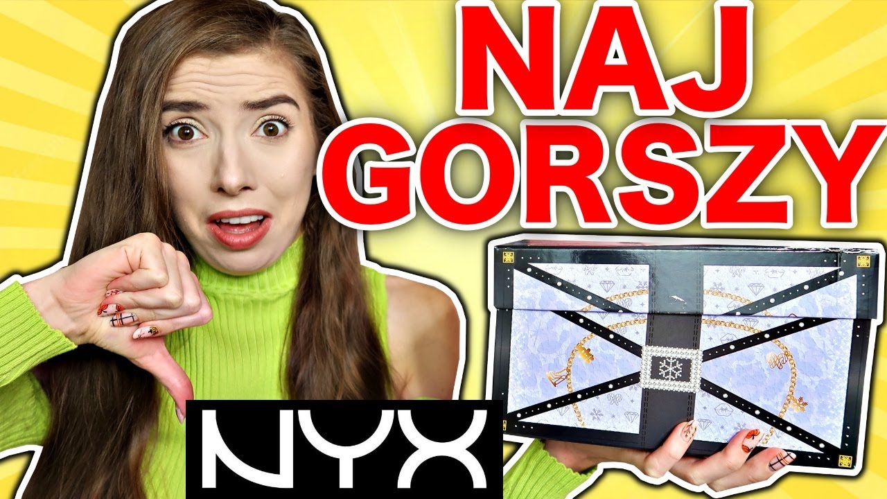 NAJGORSZY W ŻYCIU KALENDARZ ADWENTWY NYX 2022 PORAŻKA ! GlamPaula