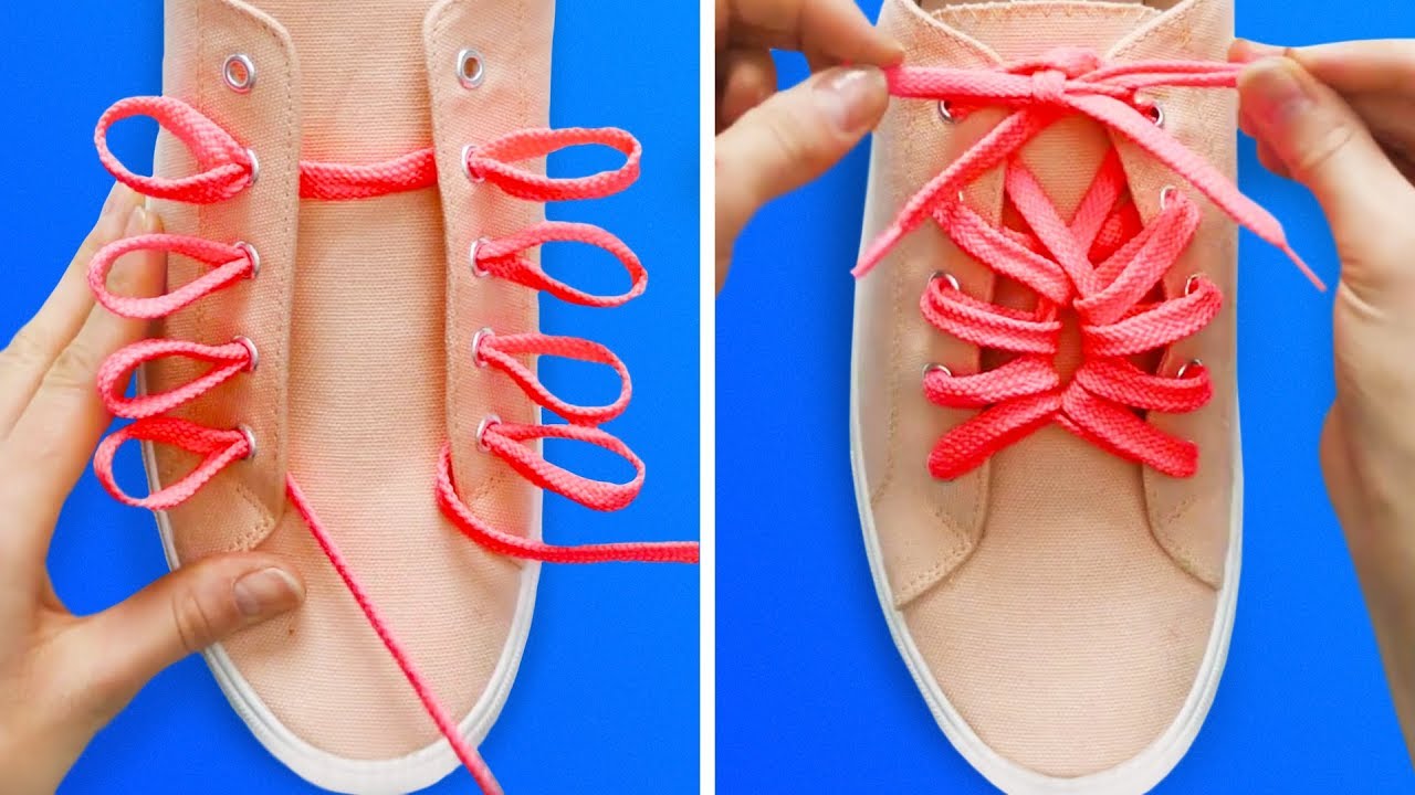 15 CREATIVE WAYS TO TIE YOUR SHOES
