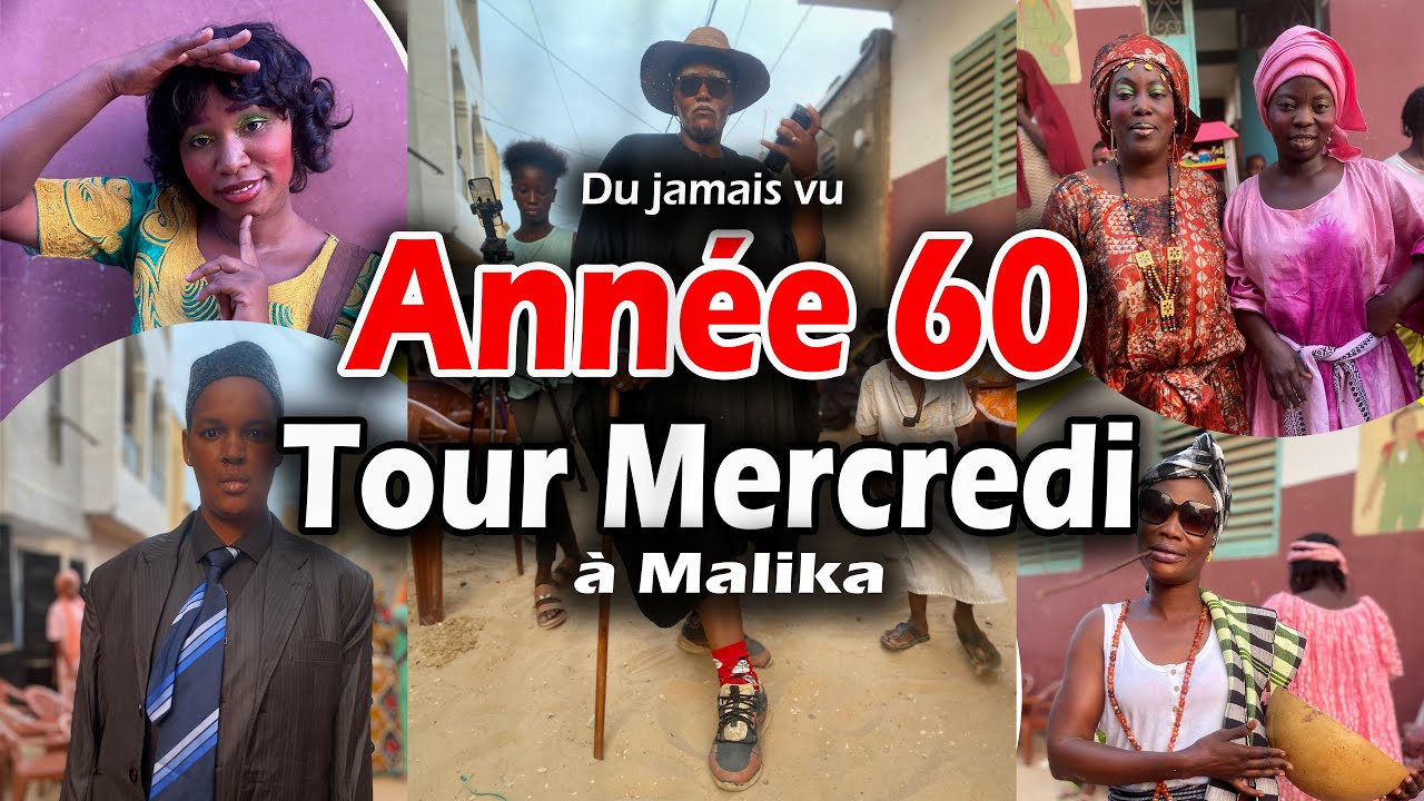 Du jamais vue Année 60 à Malika wa tour mercredi ré ba tass