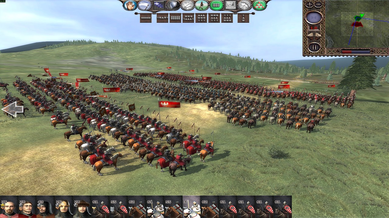 Medieval 2 Poland vs Holy Roman Empire VR Battle Settings on SSHIP .99 BETA