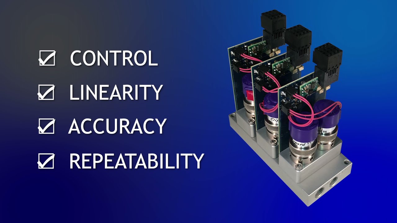 The Proportional Valves Inside Clippard's Cordis Series Electronic Pressure Controller
