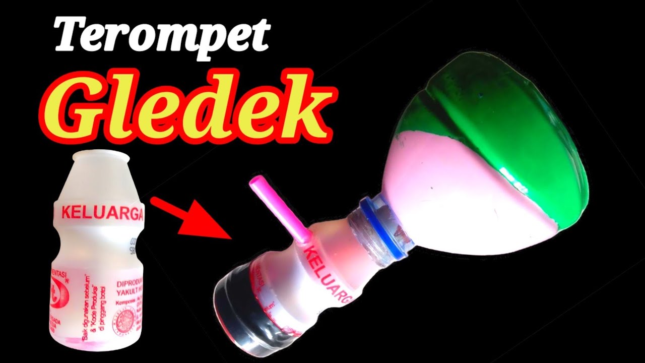 #369.CARA MEMBUAT MAINAN BOCIL || TEROMPET DARI BOTOL BEKAS