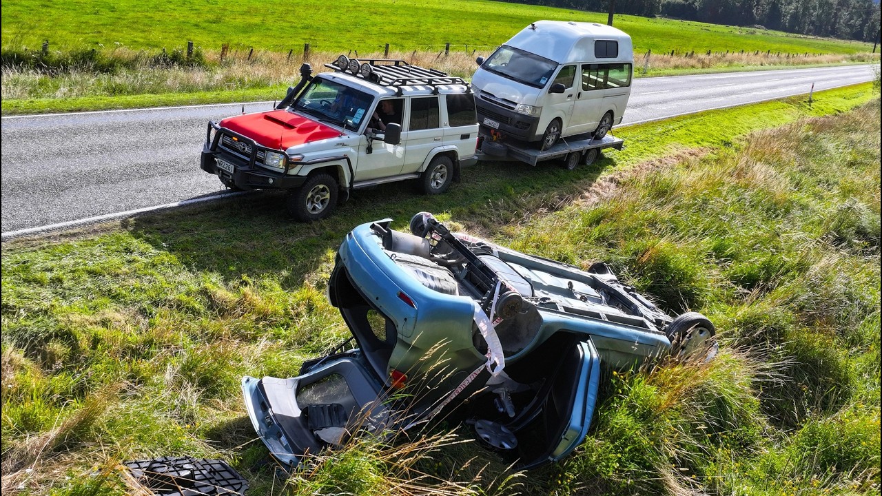 Landcruiser POV cam in 4K - Across Lewis Pass