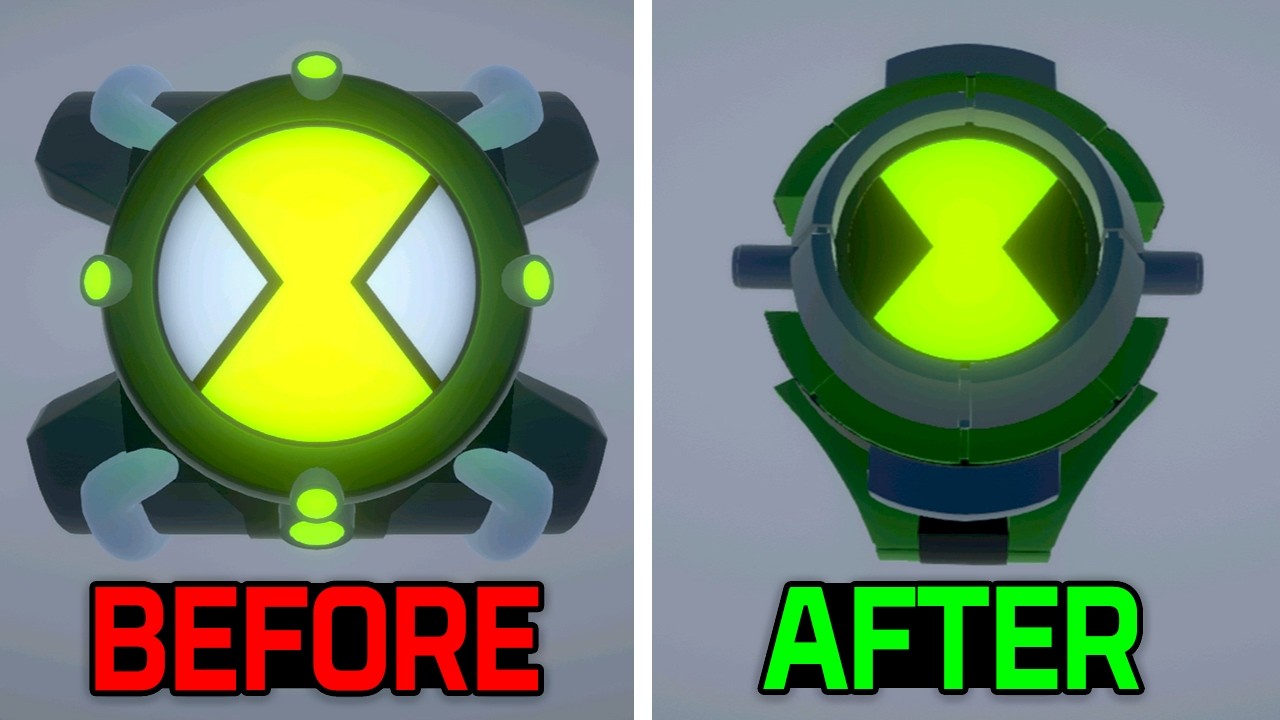 So.. This Is The Coolest Ben 10 Fanmade Mobile Game!  (Omni Watch 3D)