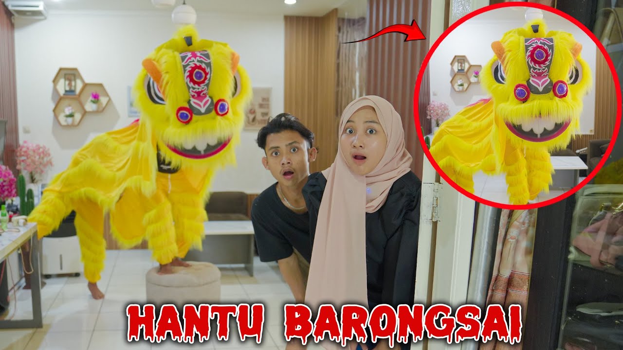 GAWAT !!! DIRUMAHKU ADA HANTU BARONGSAI
