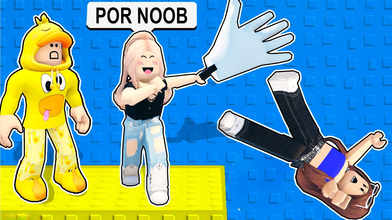 MI FAN LOCA TROLLEA A MELINA en ROBLOX SLAP TOWER!