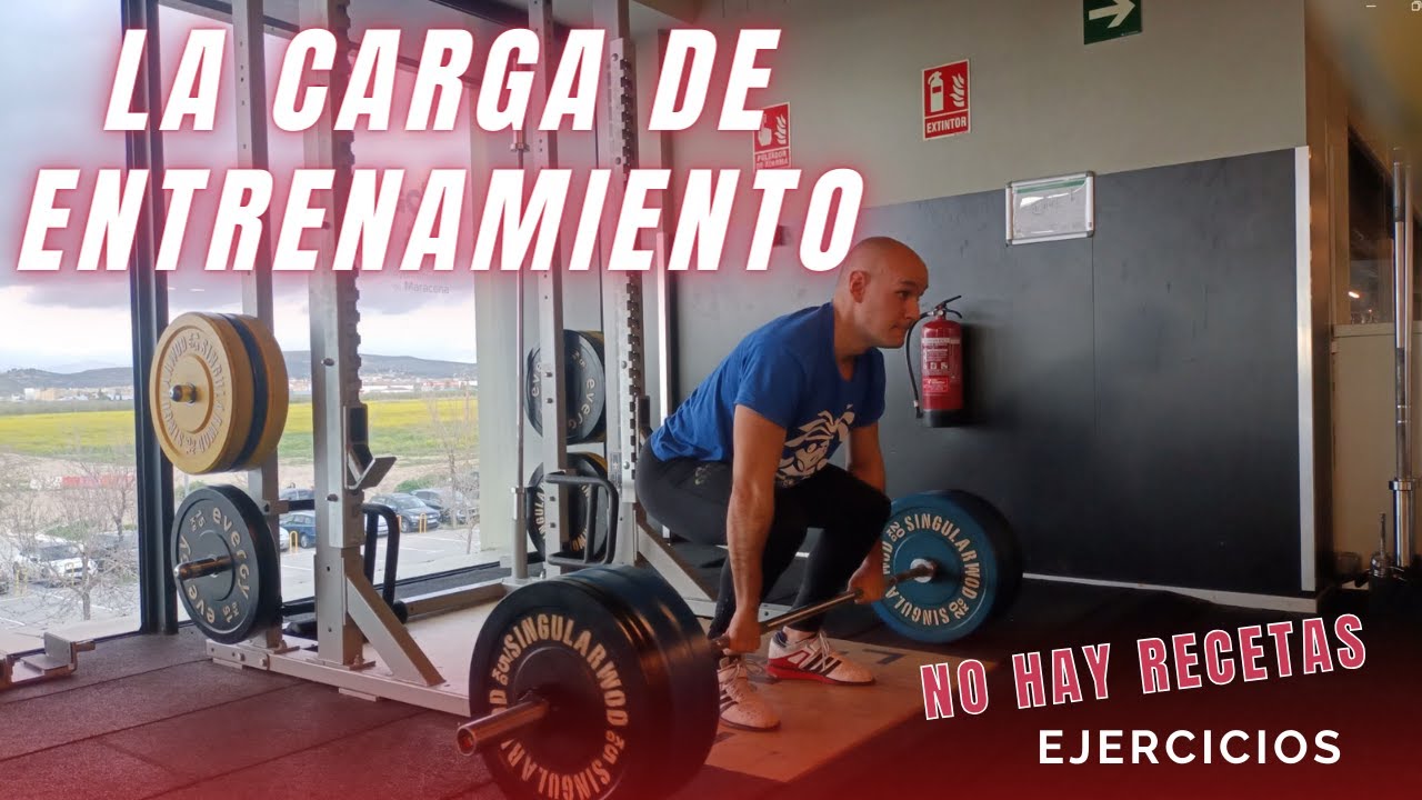 LA CARGA DE ENTRENAMIENTO 🏋️‍♂️ | VOLUMEN, INTENSIDAD Y EJERCICIOS